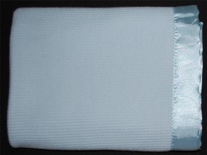 Blue Baby Blanket 1