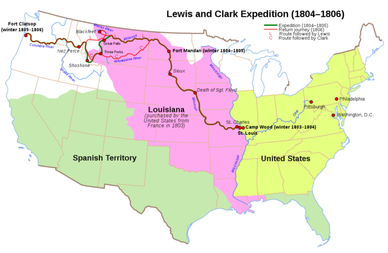 Lewis Clark Map 2 Kathi Waligora Lewis Clark Map 2 Kathi Waligora